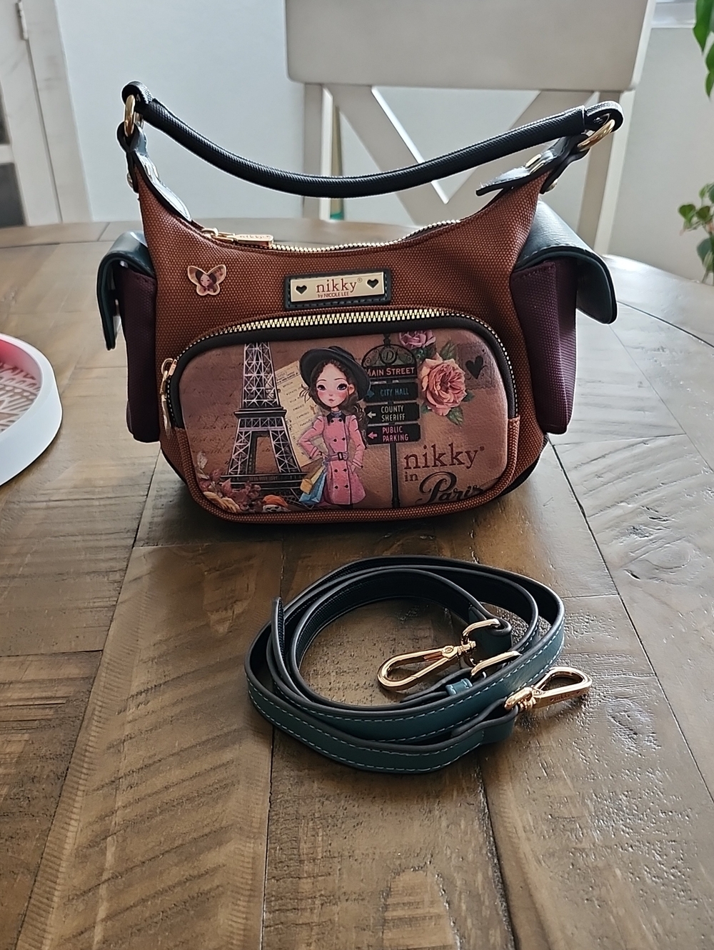 Nicole Lee Paris Shoulder Bag